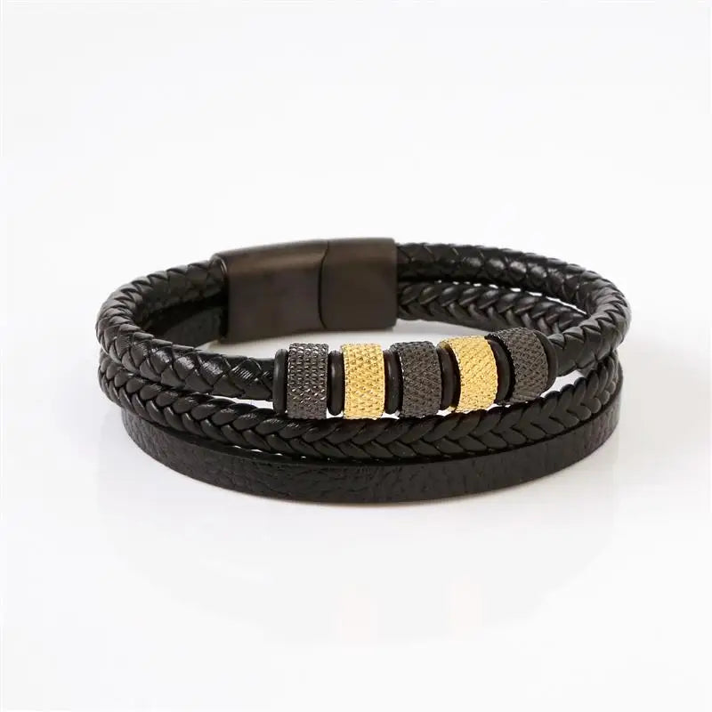 Signature Leather Bracelets by Berliné