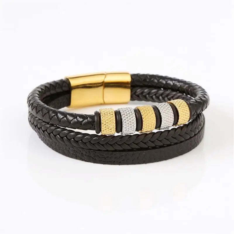Signature Leather Bracelets by Berliné