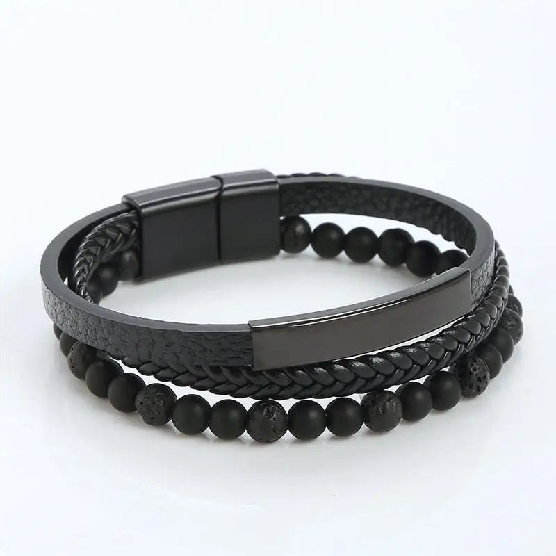 Signature Leather Bracelets by Berliné