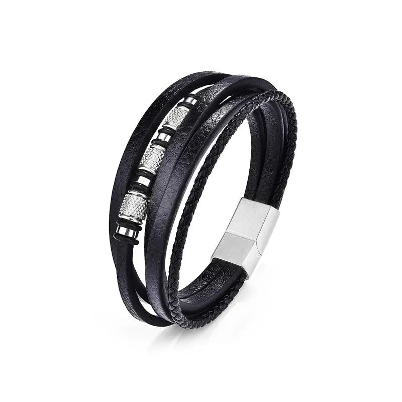 Signature Leather Bracelets by Berliné