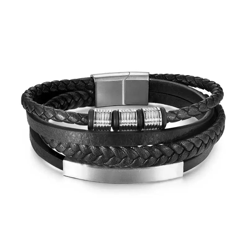 Signature Leather Bracelets by Berliné