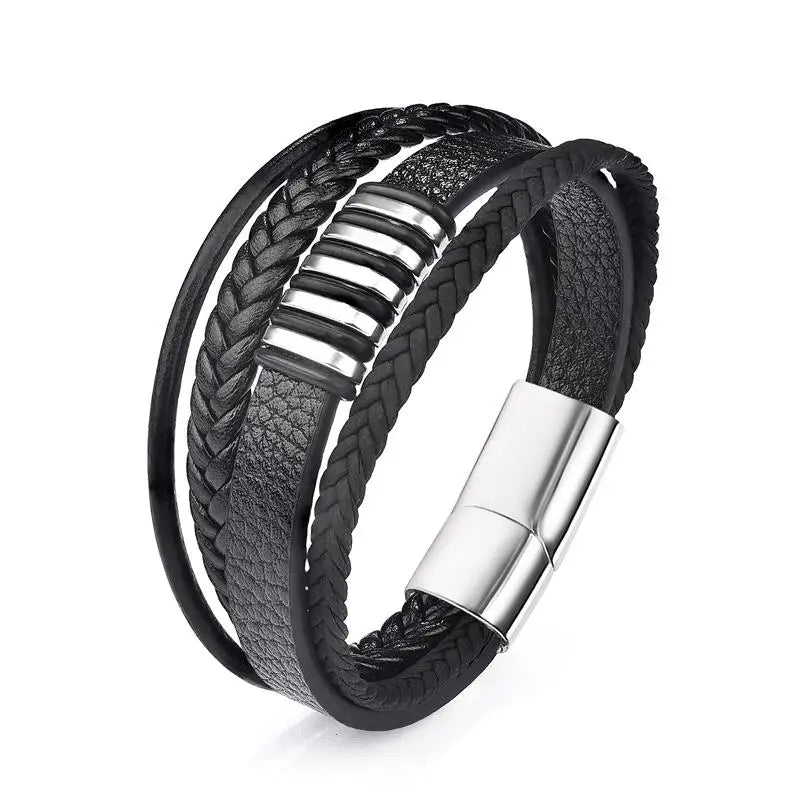 Signature Leather Bracelets by Berliné