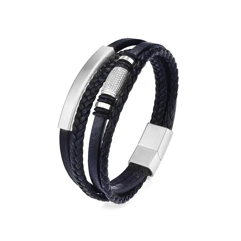 Signature Leather Bracelets by Berliné