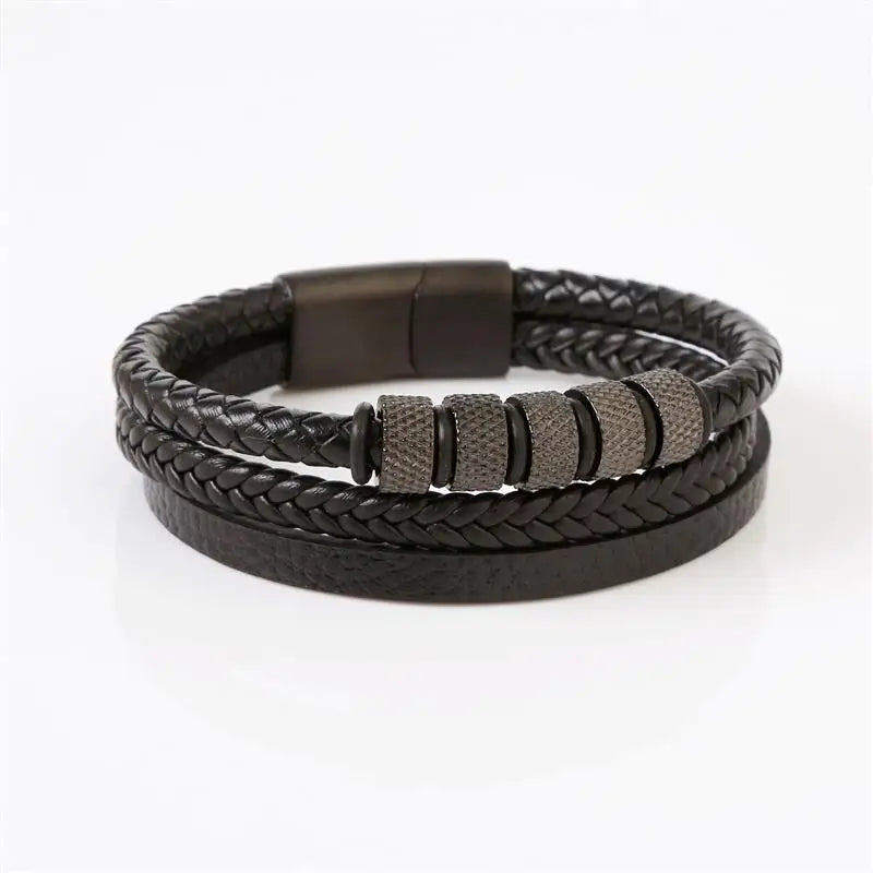 Signature Leather Bracelets by Berliné