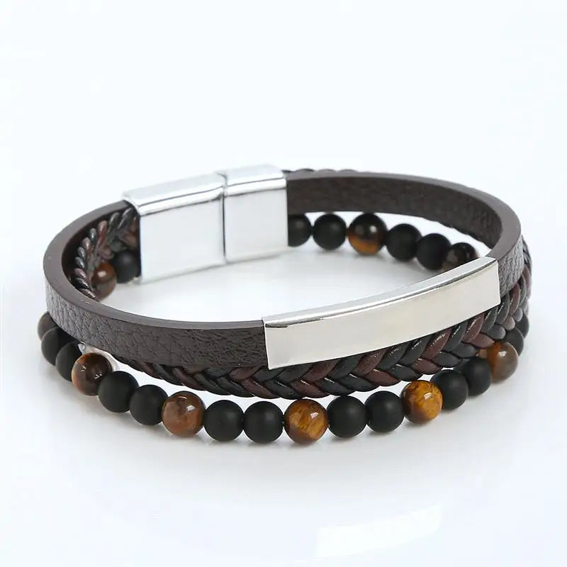 Signature Leather Bracelets by Berliné