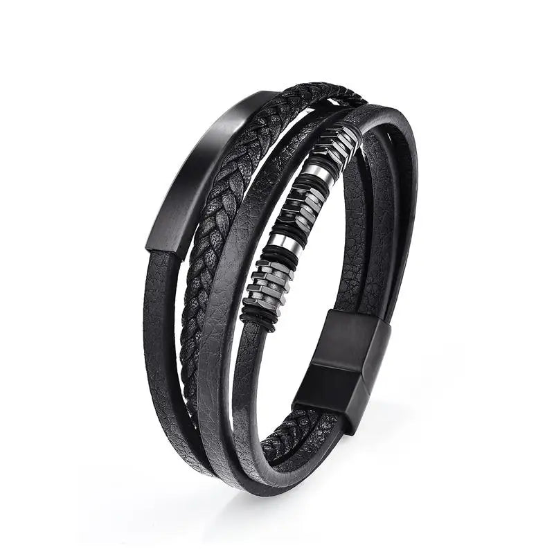 Signature Leather Bracelets by Berliné