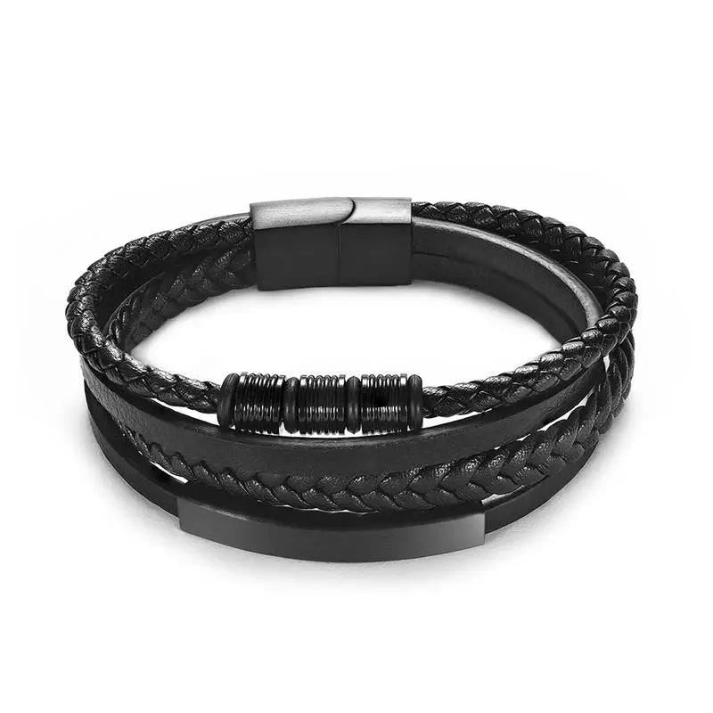 Signature Leather Bracelets by Berliné